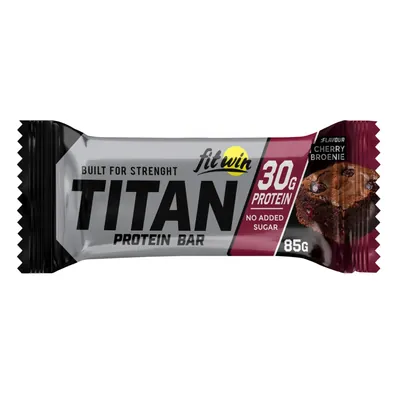 Батончик протеїновий FitWin TITAN Protein Bar вишня-брауні, 85 г