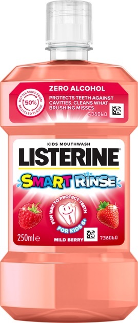 Ополаскиватель для полости рта Listerine Smart Rinse детский, 250 мл
