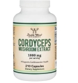 Гриб Кордіцепс Double Wood Cordyceps Mushroom Extract 1000 мг, 210 капсул