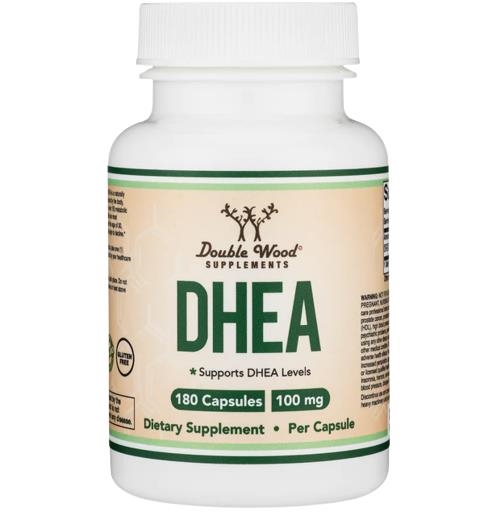 ДГЭА Double Wood DHEA 100 мг, 180 капсул