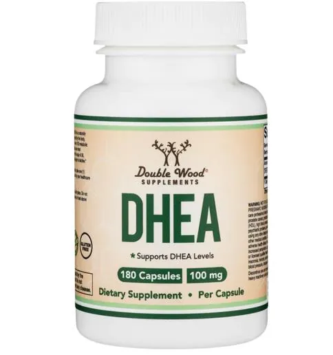 ДГЕА Double Wood DHEA 100 мг, 180 капсул