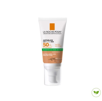 Гель-крем солнцезащитный La Roche-Posay Anthelios XL матирующий, с тонирующим эффектом, SPF 50+, 50мл