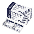 Салфетки спиртовые OK Pharma пропитанные спиртовым раствором для инъекций, 6 см х 3 см, 100 штук