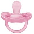 Пустышка силиконовая Chicco Physio Soft (02712.11), от 6 до 16 месяцев, розовая, 1 шт