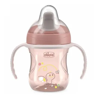 Поїльник непроливайка Chicco Training Cup з 6 місяців, рожевий, 200 мл