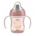 Поїльник непроливайка Chicco Training Cup з 6 місяців, рожевий, 200 мл