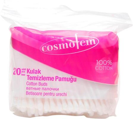 Ватные палочки Cosmofem, 200 шт в пак.