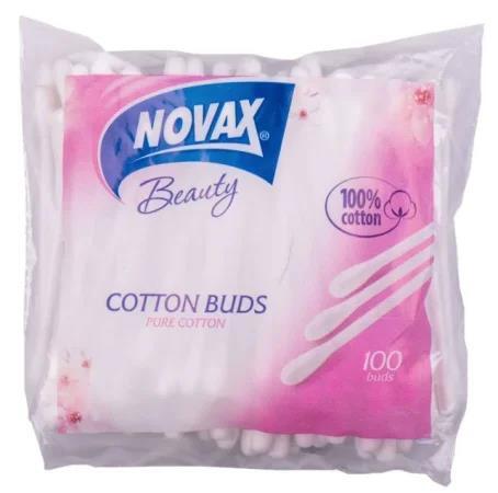 Ватные палочки Novax, 100 шт в пак.