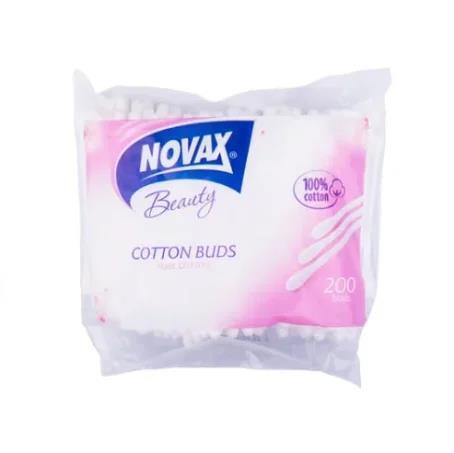 Ватные палочки Novax, 200 шт в пак.