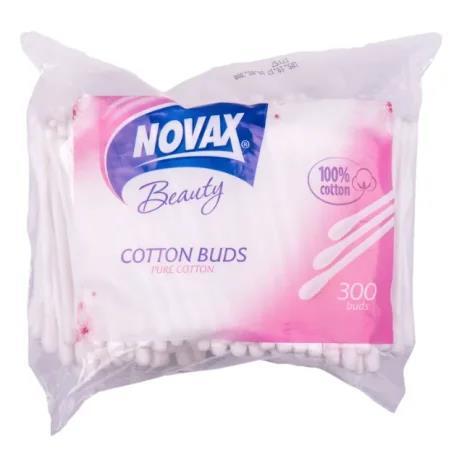 Ватные палочки Novax, 300 шт в пак.