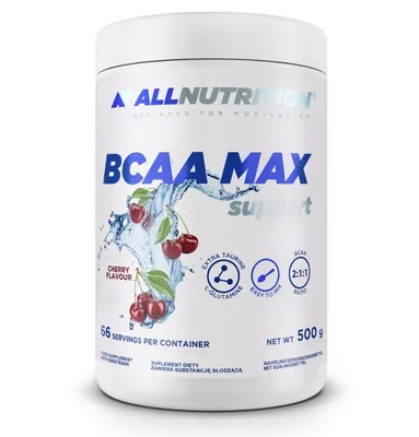 Амінокислоти Allnutrition BCAA Max Support вишня, 500 г