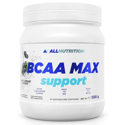 Амінокислоти Allnutrition BCAA Max Support чорна смородина, 500 г