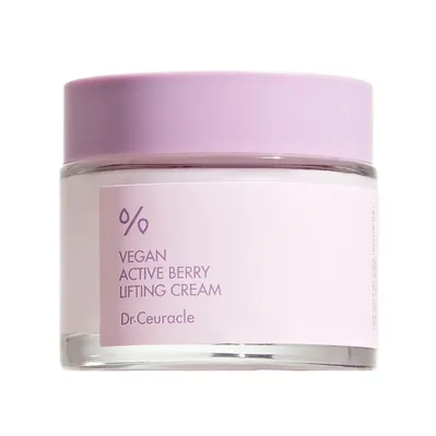 Крем-гель для обличчя Dr.Ceuracle Vegan Active Berry з ресвератролом і екстрактом журавлини, ліфтинг ефект, 75 г