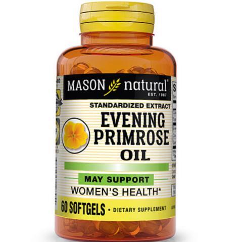 Примулы вечерней масло Mason Natural Evening Primrose Oil, 60 гелевых капсул
