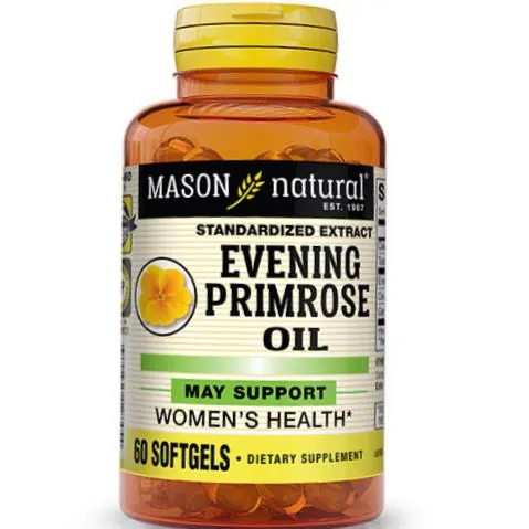 Примули вечірньої олія Mason Natural Evening Primrose Oil, 60 гелевих капсул
