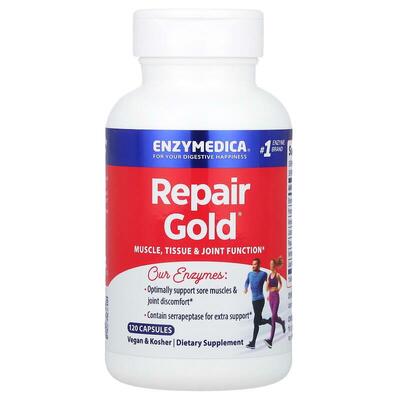 Ферменты для суставов Enzymedica Repair Gold, 120 капсул
