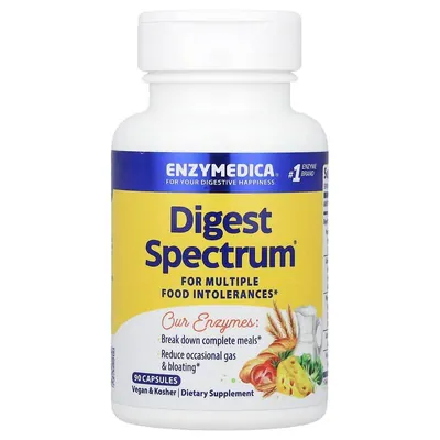 Травні ферменти Enzymedica Digest Spectrum, 90 капсул : інструкція