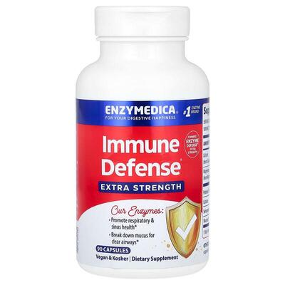 Иммунная защита Enzymedica Immune Defense Extra Strength с протеолитическими ферментами, 90 капсул