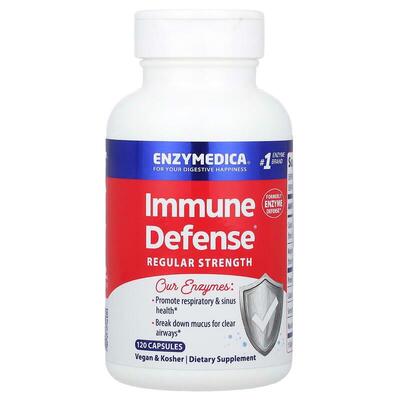 Иммунная защита Enzymedica Immune Defense Extra Strength с протеолитическими ферментами, 120 капсул