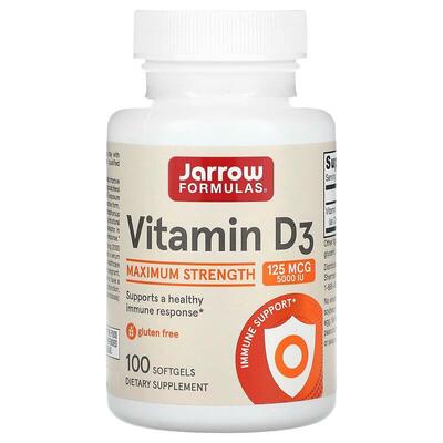 Вітамін Д3 Jarrow Formulas Vitamin D3 5000 МО, 100 капсул