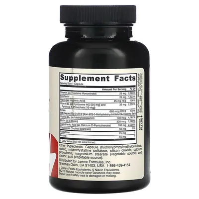 Вітаміни групи В Jarrow Formulas B-Right, 100 капсул