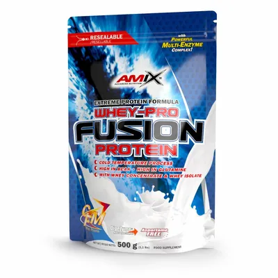 Протеїн сироватковий змішаний Amix Nutrition Whey-Pro FUSION Protein лісові ягоди, 500 г