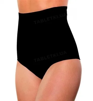 Трусики-бандаж Tiana Futura Mammа післяпологові, артикул 740, чорні, розмір L / XL