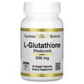 L-глутатион восстановленный California Gold Nutrition L-Glutathione 500 мг, 30 растительных капсул