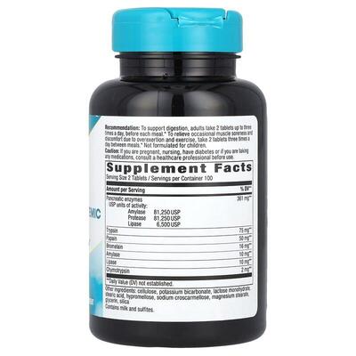 Ферменты Nature's Way Mega-Zyme, 200 таблеток