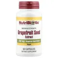 Грейпфрута насіння екстракт NutriBiotic Grapefruit Seed Extract 250 мг, 60 капсул