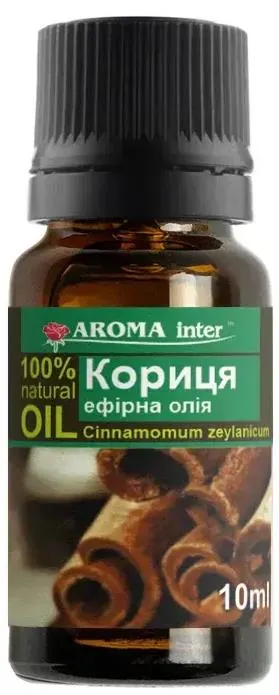 Олія ефірна Aroma Inter Кориця, 10 мл