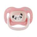 Пустышка силиконовая Canpol Babies Exotic Animals симметричная панда, 0-6 месяцев, 1 шт