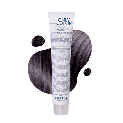 Крем-краска для волос Palco Professional Only Color безаммиачная № 4.2 средне-коричневый фиолетовый, 100 мл