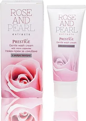 Крем для вмивання Prestige Rose & Pearl з мікрогранулами, 100 мл