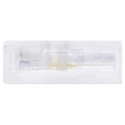 Канюля внутривенная BD Neoflon 24G 0,7 х 19 мм, желтый