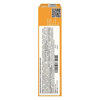 Вітамін C + D + Zn Nutraxin Vitamin C + D + Zinc таблетки шипучі №15
