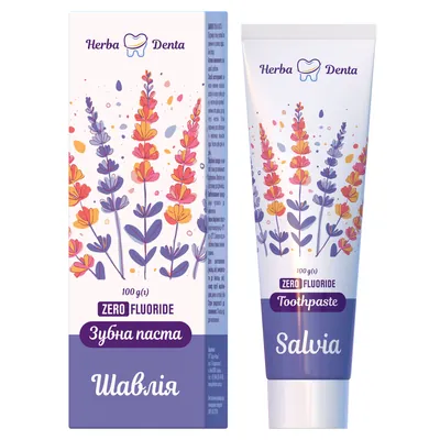 Зубна паста Golden Pharm Herba Denta Шавлія, 100 г