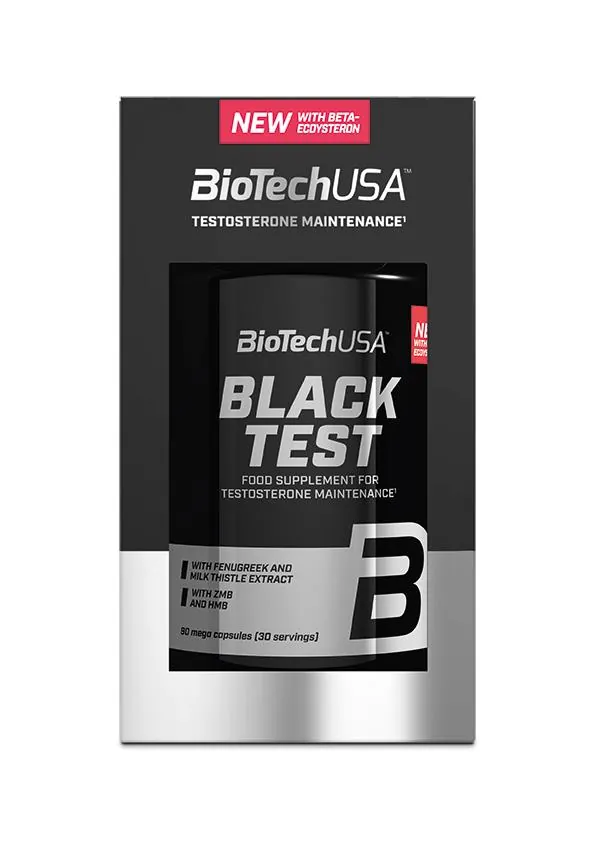 Тестостероновий бустер Biotech Black Test, 90 капсул