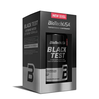 Тестостероновий бустер Biotech Black Test, 90 капсул