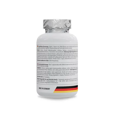 L-гліцин MST Nutrition L-Glycine 1000 мг, 120 капсул