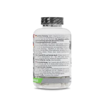 L-карнітин MST Nutrition L-Carnitine Acetyl, 180 капсул