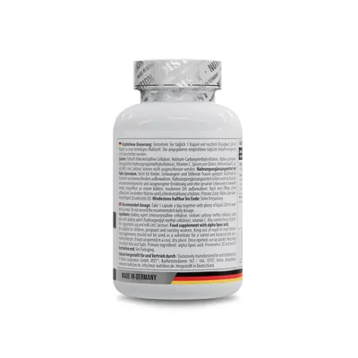 Альфа-ліпоєва кислота та вітамін С MST Nutrition Alpha Lipoic Acid with Vitamin C 200 мг, 120 капсул