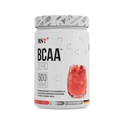 Амінокислоти MST Nutrition BCAA Zero вишня, 500 г
