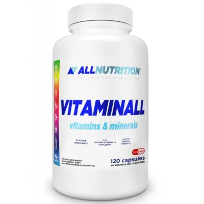 Вітамінно-мінеральний комплекс Allnutrition Vitaminall, 120 капсул