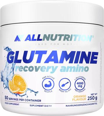 Глютамин Allnutrition Glutamine Recovery Amino Orange, 250 г