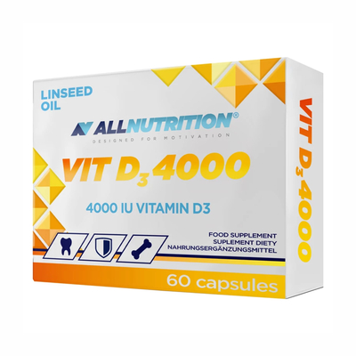 Витамин Д3 Allnutrition Vitamin D3 4000 МЕ, 60 капсул