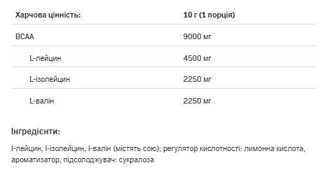 Аминокислоты Allnutrition BCAA 2:1:1 Instant апельсин, 400 г