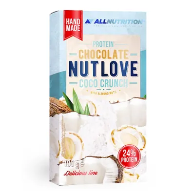 Протеїновий шоколад Allnutrition Protein Chocolate Nutlove Coco Crunch, 100 г