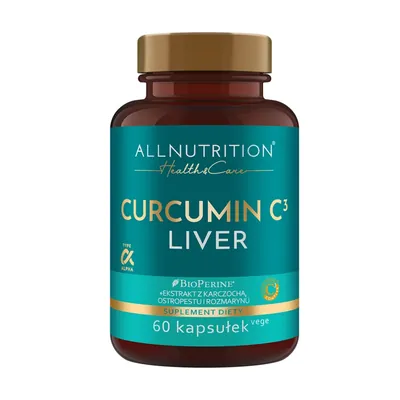 Куркумін Allnutrition Health & Care Curcumin C3 Liver, 60 капсул