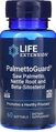 Поддержка простаты Life Extension PalmettoGuard Saw PalmettoNettle Root Formula with Beta Sitosterol, 60 мягких капсул